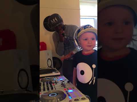 3 year old DJ Archie (Worlds youngest UK Garage DJ along side MC NEAT