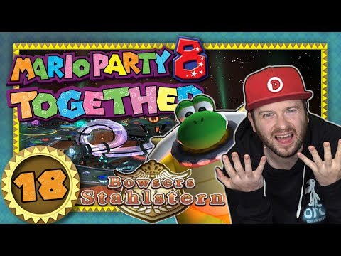 MARIO PARTY 8 TOGETHER 🎲 #18: The Game Lies on Bowser's Steel Star!