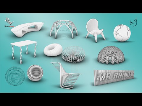 10 Rhino 3D Models You Must Learn | Full Tutorial for Foundational Level