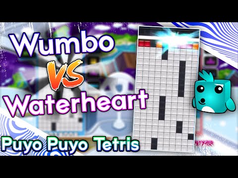 Hype Downstacking - Wumbo vs. Waterheart [Puyo Puyo Tetris]