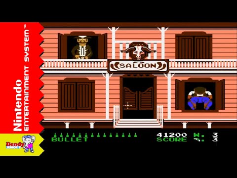 Wild Gunman in Gang (NES/FC) - Walkthrough