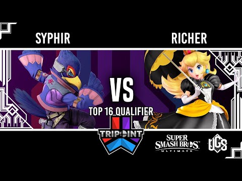 Tripoint Smash 200  -  Top 16 Qualifier  -  Syphir(Falco) Vs. Richer(Peach)