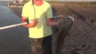 preview picture of video 'Pesca Corvina Negra en la Ria de General Lavalle 2013'