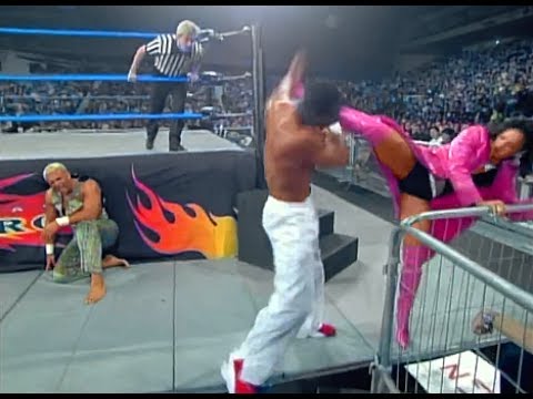 (720pHD): WCW Nitro 11/13/00 - The Cat (w/Miss Jones) vs. Elix Skipper