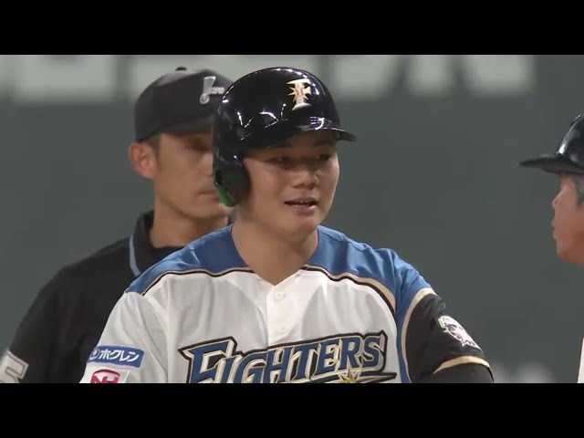 【8回裏】ファイターズ・清宮 試合をひっくり返す勝ち越しタイムリーを放つ!! 2019/9/15 F-H
