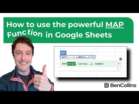 Map function In Google Sheets Google Sheets Map And Lambda Function