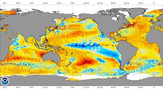Sea Surface Temperature Anomaly 1985 to 2025