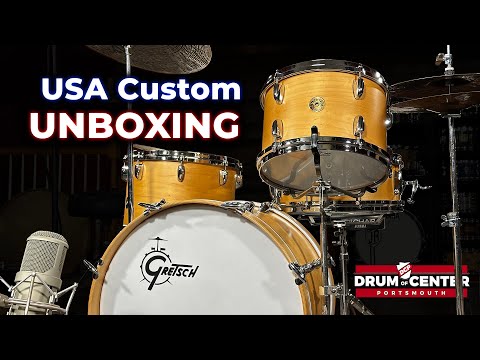 Unboxing a Custom Gretsch USA Custom | Featuring Jerome Deupree