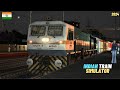 Indian Railways Train Simulator Pc Gameplay || Parallel Run + Overtake  || WDP 4D in Action
