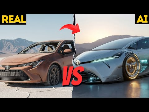 How AI Reimagined TOYOTA’s most Iconic CARS — You Won’t Believe