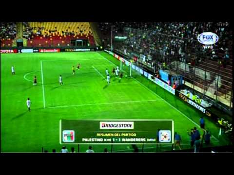 Copa Bridgestone Libertadores: Palestino (1) vs Wanderers (1)