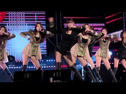 121122 Changwon Hope Concert Nine Muses- Ticket FANCAM