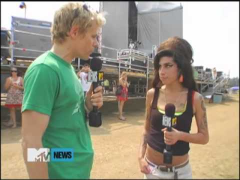 Interview @ Virgin Festival Backstage, 2007 - Amy Winehouse