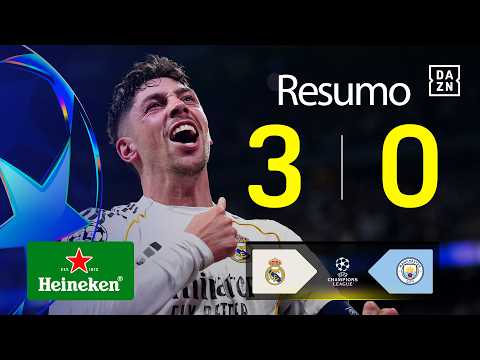 Resumo | Real Madrid 3-0 Man City | Champions League 25/26