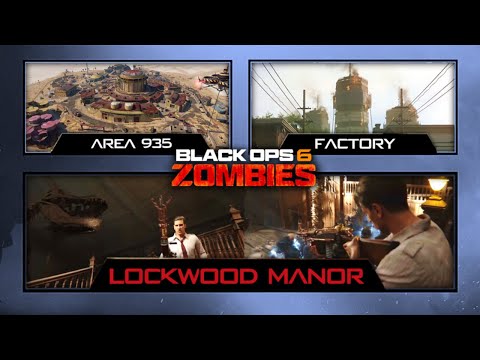 Black Ops 6 Zombies DLC Maps revealed already + NEW map in Season 1! (BO6 Zombies DLC 1 Season 1)