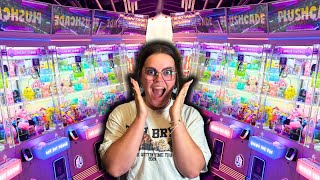 We Have $100 in Arcade Credits! How Much Can We Win From The Claw Machines?