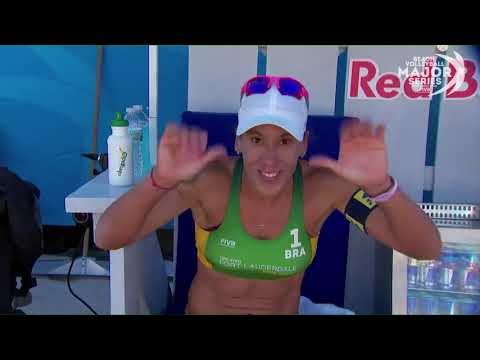 Beachvolleyball Woman Semi Final 1 –  Major 2018 Fort Lauderdale