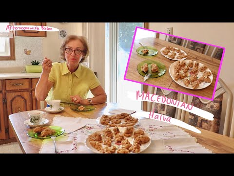 How to Make: Macedonian Halva - Flour Based Desert