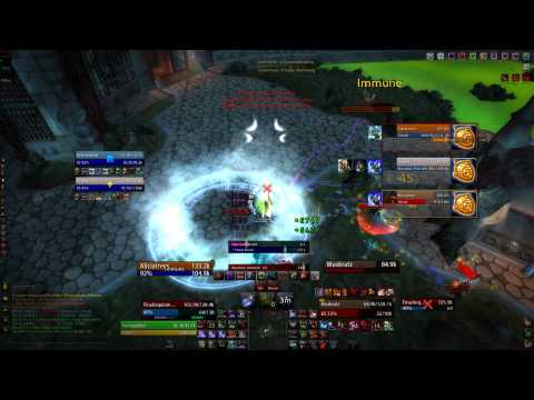Requiem: Deathgrip RoF :) Mage Disc Dk Vs. Warrior Spriest Druid 3v3 (2500)
