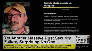 Yet Another Massive Rust Security Failure, Surprising No One