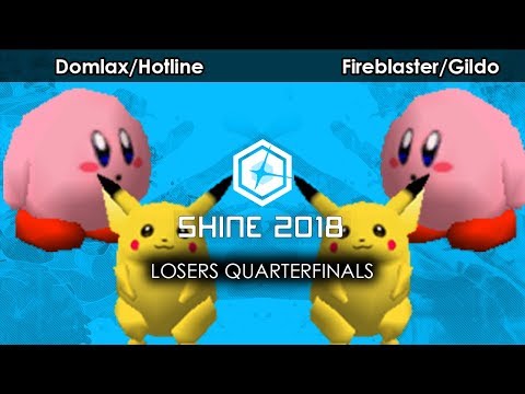 Smash 64:  Domlax/Hotline V Fireblaster/Gildo - Shine 2018 Tournament