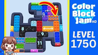 Solution du Niveau 1750 de Color Block Jam