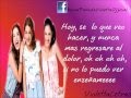 Letra Junto A Ti: Violetta,Francesca y Camila ...