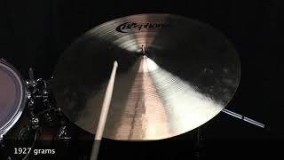 Video thumbnail for Bosphorus 22" Master Series Ride - 1927g by The Drum Shop - Portland, Maine