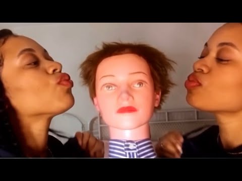 ASMR Ear Eating & Licking Dummy Twins