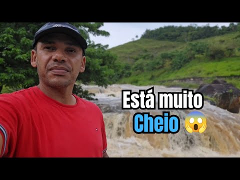 Voltei na CACHOEIRA depois de muita CHUVA (está transbordando!) 😱