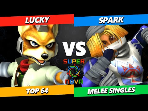 Supernova 2024 - Lucky (Fox) Vs. Spark (Sheik) Smash Melee - SSBM