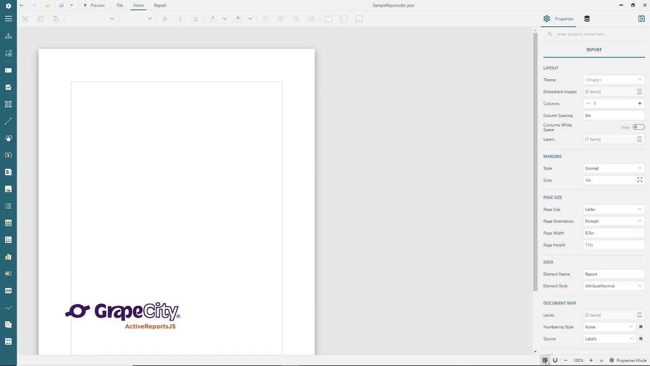 ActiveReportsJS Docs 1