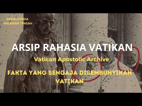 SHOCKING FACTS HIDDEN BY THE VATICAN! THE VATICAN'S SECRET ARCHIVES Vatican Apostolic Archive