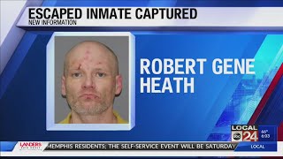 DeSoto County inmate captured after escaping work detail while serving a 3-week sentence