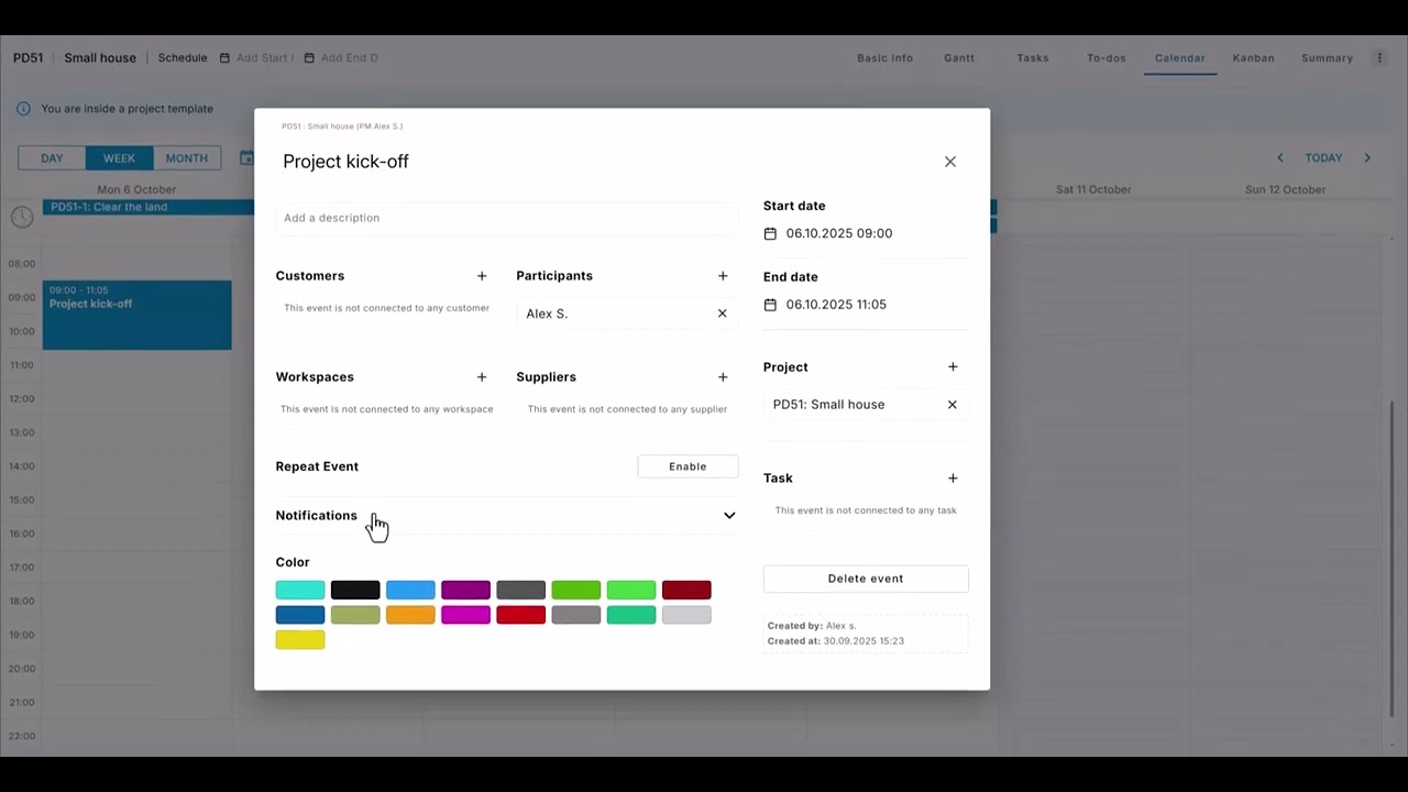 How to Create and Use Project Templates