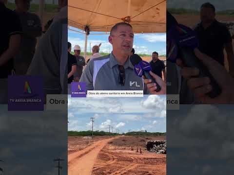 VEREADORES VISITARAM O NOVO ATERRO SANITÁRIO EM AREIA BRANCA QUE SEGUE AS OBRAS EM ANDAMENTO