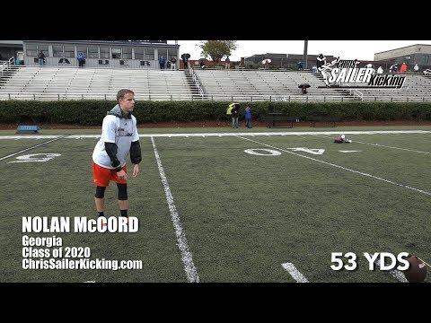 Nolan McCord - Kicker