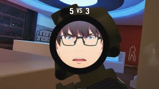 「海岸線での5vs3か」「どうした急に」【r6sゆっくり実況】