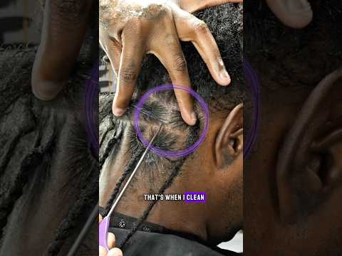 Loc Retwist Tutorial #locs #retwist #dreads #dreadlocks #loctician #loctips #tutorial