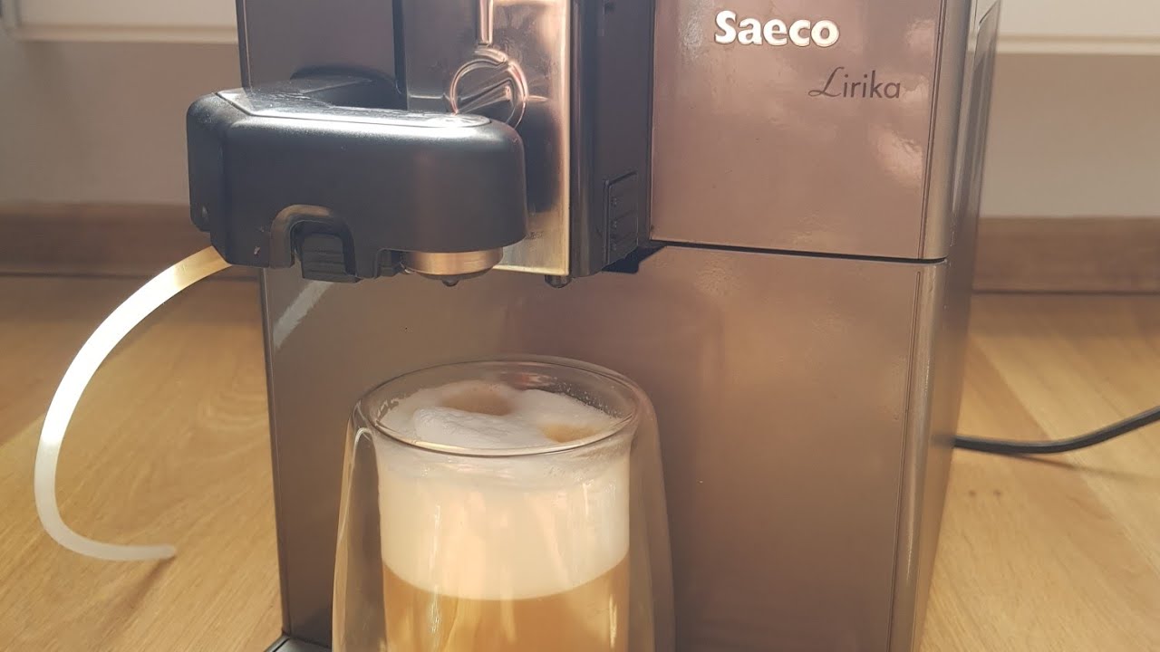 Czyszczenie ekspresu do kawy Saeco Lirika Caapucino