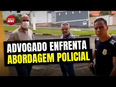 Advogado mostra como se reage a uma abordagem abusiva da polícia