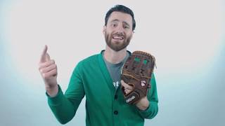 Video thumbnail: Nokona Walnut 11.5" Fastpitch Softball Glove: W-V1150H