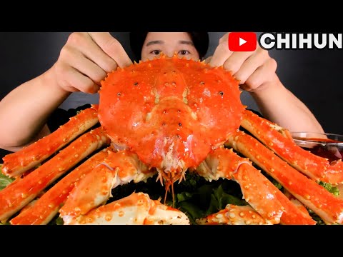 , title : 'GIANT KING CRAB🦀 킹크랩 먹방 EATING SHOW *MOST DELICIOUS SEAFOOD MUKBANG! タラバガニ キンクレプ ปูยักษ์'