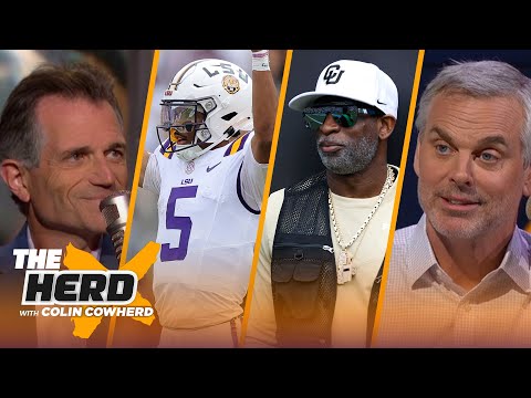 Colorado transfer exodus, Michigan spring game, What is Jayden Daniels’ ceiling? | CFB | THE HERD