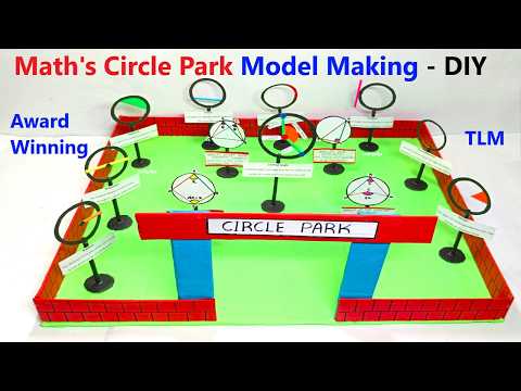 maths park working model diy maths project howtofunda craftpiller