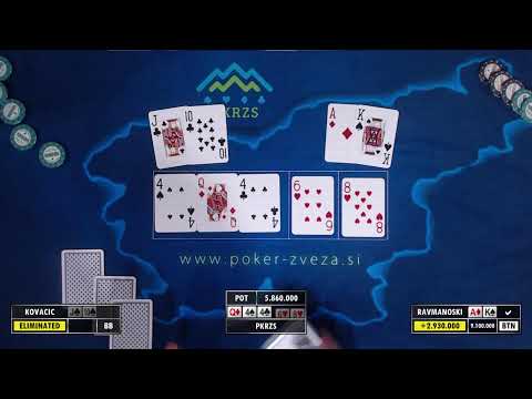 Državno prvenstvo v pokru 2025, Glavni turnir - LIVE