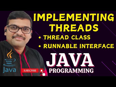 IMPLEMENTING THREAD USING THREAD CLASS AND RUNNABLE INTERFACE JAVA PROGRAMMING