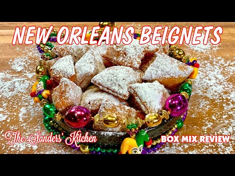 BEINGNETS AUTÊNTICOS DE NOVA ORLEANS | REVISÃO DA CAIXA | CAFE' DU MONDE
