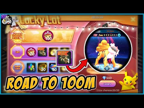 Road to 100m Power Ep.2 - Lucky Lot Event - Pokeland Legends