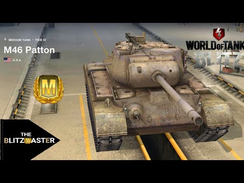 M46 Patton : 7080 damage  2 kills -WoT Blitz-